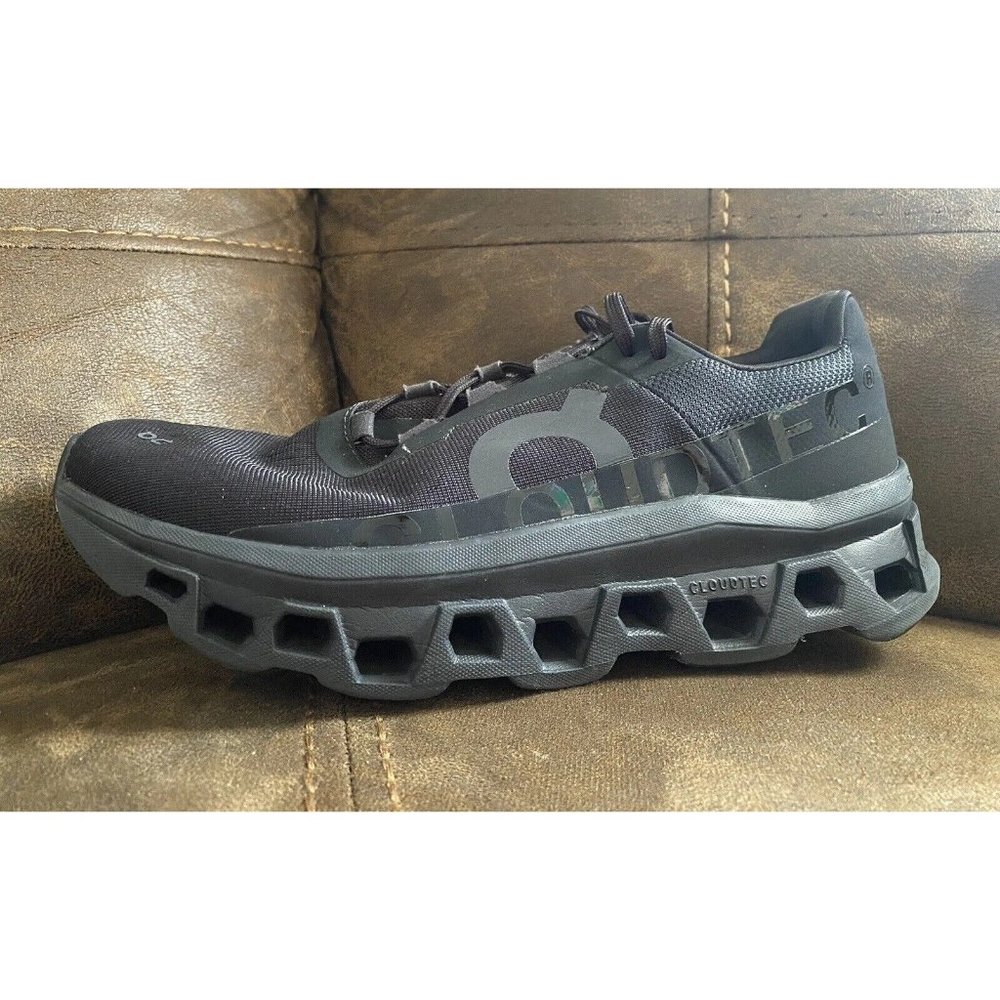 On Cloudmonster Men's Shoe Athletic Running Sneaker Size 10.5 Black